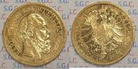 Kaiserreich, Württemberg 20 RM Gold King Karl -