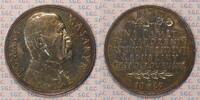 Tschechoslowakei Silber-Medaille 85th Birthday of President Masaryk -