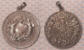 Medaillen, Frankfurt am Main Silber-Medaille zum 9. Deutsches Bundes- und Jubiläumsschiessen -