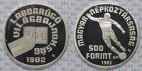 Ungarn 500 Forint 1982 Football World Cup -