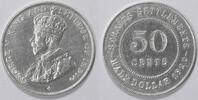 Malaysia - Straits Settlements 50 c. / 1/2 Dollar King George V -