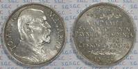 Tschechoslowakei Silver medal for the 85th birthday of President Masaryk. -