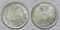 Kaiserreich 1 Mark Large Eagle -