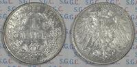 Kaiserreich 1 Mark Currency issue - Large Eagle -