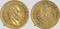 Kaiserreich Hessen 10 Mark Grand Duke Louis III. -