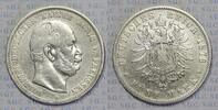 Kaiserreich Preussen 5 Mark Emperor William I -