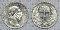 Ungarn 1 Korona Emperor Franz Joseph I -