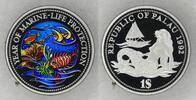 Palau 1 Dollar Protection of marine fauna -