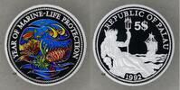 Palau 5 Dollars Protection of marine fauna -