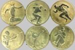 Australien 5 Dollars x 6 Queen Elizabeth II - Sydney 2000 Olympics -