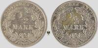 Kaiserreich ½ Mark Currency issue -