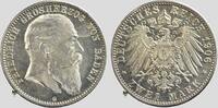 Kaiserreich Baden 2 Mark 1906-G (bester Jahrgang!) Grand Duke Frederick ... 1,556.18 £ free shipping
