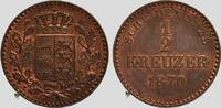 Altdeutschland Württemberg ½ Kreuzer 1870 King Karl - Divisional coin fa... 33.81 £  +  8.67 £ shipping