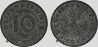 Alliierte Besatzung 10 Pfg 1948-F Currency issue vz/St., ohne Korrosion! 25.14 £  +  8.67 £ shipping