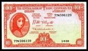 Irland 10 Shillings Sterling 1.9.59 Serie 77N J.J. McElligott / T.K. Whi... 75.32 &pound;  +  8.46 &pound; shipping