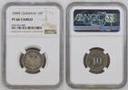 Kaiserreich 10 Pfennig Currency issue - Large Eagle -