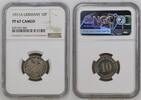 Kaiserreich 10 Pfennig Currency issue - Large Eagle -