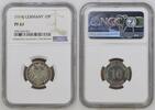 Kaiserreich 10 Pfennig Currency issue - Large Eagle -