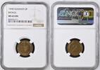 Bundesrepublik 2 Pfennig auf Kupfer-Rohling 1969-J Fast Stgl., NGC MS 63... 1,712.23 £ free shipping
