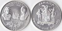 Jamaika, 25 Dollars, 1991, 500.Jahrestag der Entdeckung Jamaikas, stempe... 108.37 £99.70 £  +  21.67 £ shipping