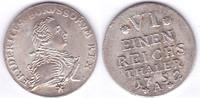 Deutschland, 1/6 Taler,Berlin, 1752, Preussen, Königreich, Friedrich II.... 169.06 £  +  21.67 £ shipping