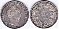 Deutschland, Gulden, 1845, Baden,Leopold,1830-1852, vorzüglich,feine Pat... 182.06 £  +  21.67 £ shipping