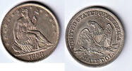 USA, 1/2 Dollar,New Orleans, 1858, Seated Liberty,1839-1891, prägefrisch... 1,933.30 £  +  47.68 £ shipping