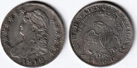 USA, 50 Cents, Cupped bust(1807-1839), -