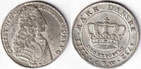 D&auml;nemark, Krone(4 Mark), 1732, Christian VI., 1730-1746, fast stempelgla... 3,072.20 &pound;  +  84.63 &pound; shipping
