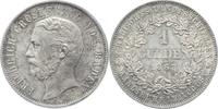 Baden-Durlach Gulden Friedrich I. 1852-1907. -