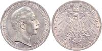 Preußen 3 Mark Wilhelm II. 1888-1918. -