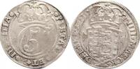 Schleswig-Holstein, Königliche Linie Krone zu 4 Mark Christian V. 1670-1699. -