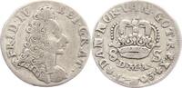Schleswig-Holstein, Königliche Linie 8 Schilling Friedrich IV. 1699-1730. -