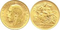 Großbritannien 1/2 Sovereign Gold George V. 1910-1936. -