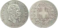 Italien-Königreich 5 Lire Vittorio Emanuele II. 1861-1878. -