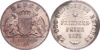 Baden-Durlach Gedenkkreuzer Friedrich I. 1852-1907. -
