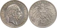 Sachsen 5 Mark Albert 1873-1902. -