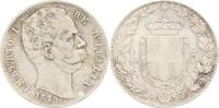 Italien-Königreich 5 Lire Umberto I. 1878-1900. -