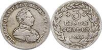 Hessen-Kassel 1/3 Taler Wilhelm II. 1821-1847. -
