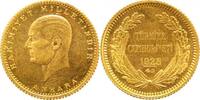 Türkei-Republik 50 Piaster Gold Republik seit 1923. -