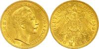Preußen 20 Mark Gold 1896 A Wilhelm II. 1888-1918. vorzüglich 667.55 £  +  8.67 £ shipping