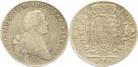 Sachsen-Albertinische Linie Konventionstaler 1766 Friedrich August III. ... 125.71 £  +  8.67 £ shipping