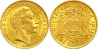 Preußen 20 Mark Gold 1911 A Wilhelm II. 1888-1918. sehr schön 650.21 £  +  8.67 £ shipping