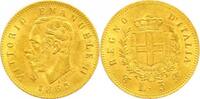 Italien-Königreich 5 Lire Gold 1863 T Vittorio Emanuele II. 1861-1878. v... 403.13 £  +  8.67 £ shipping