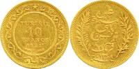 Tunesien 10 Francs Gold 1891 A Ali Bey 1882-1902. kl.Kratzer, Sehr schön 281.76 £  +  8.67 £ shipping