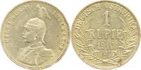 Deutsch Ostafrika Rupie 1910 J kl.Randfehler, vorzüglich 82.36 £  +  8.67 £ shipping
