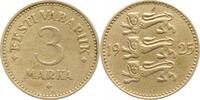 Estland 3 Marka Republik Estland 1918-1941. -