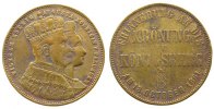 Wilhelm I. (1861-1888) Medaille Bronze Wilhelm I. (1861-1888), auf seine Krönung am 18. Oct. 1861 in Königsberg, ca. 33 MM, entfernte Öse -