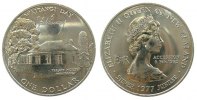 Neuseeland 1 Dollar KN Elisabeth II, Thronbesteigung, Waitangi Day -