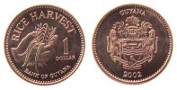 Guyana 1 Dollar Ku-St Reisernte -